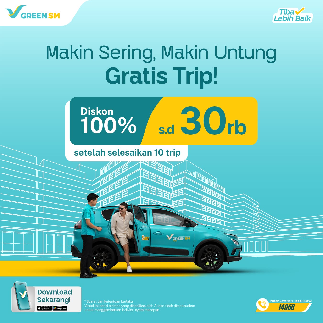 Green SM Indonesia Facebook ad