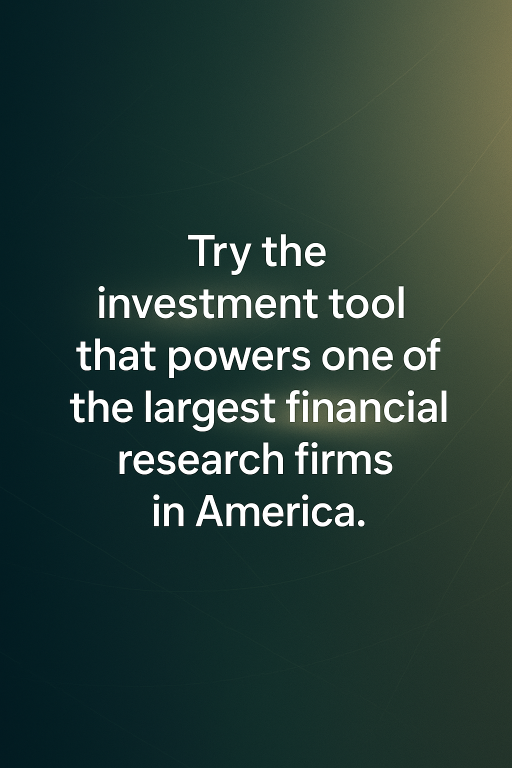 Stansberry Research Facebook ad