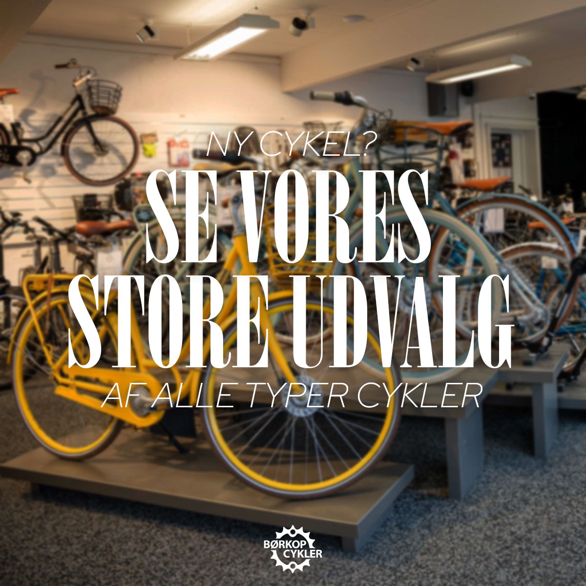 Børkop Cykler Facebook ad: Ny cykel?