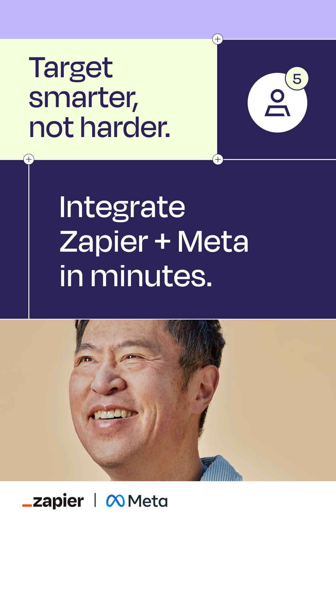 Zapier Facebook ad