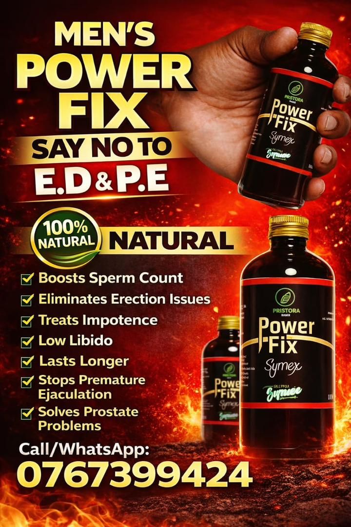 GULA STORE HURB Facebook ad: Men's Power fix syrup
