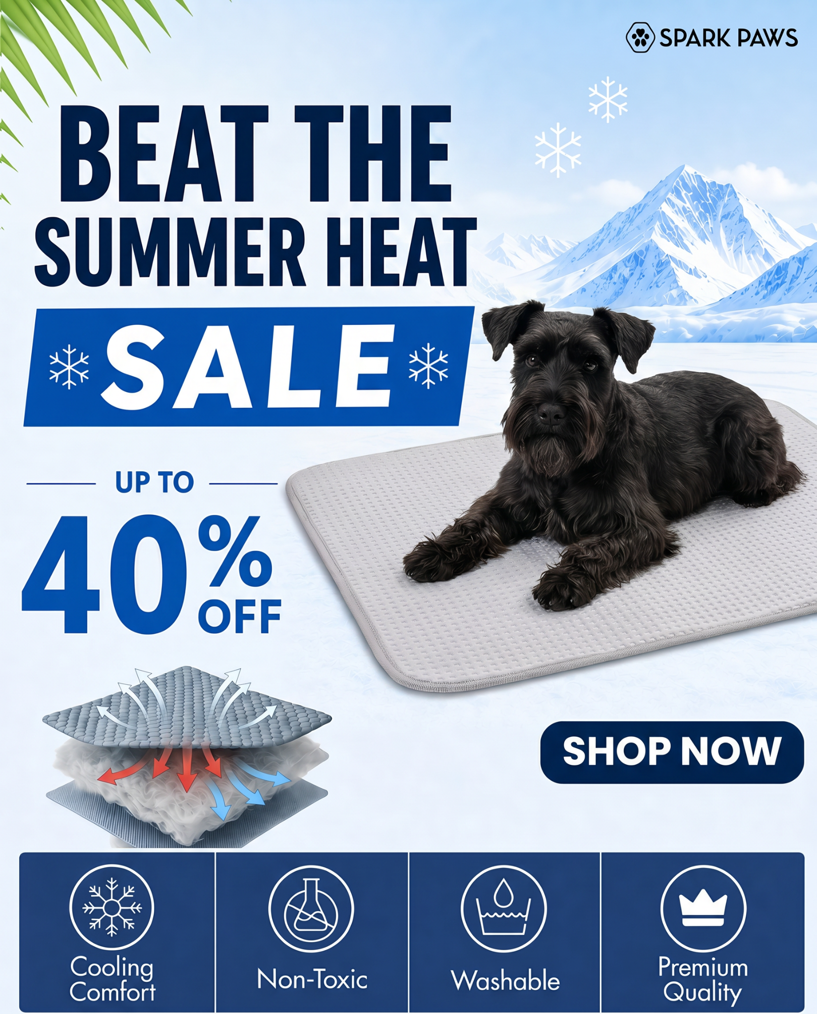 Spark Paws Facebook ad