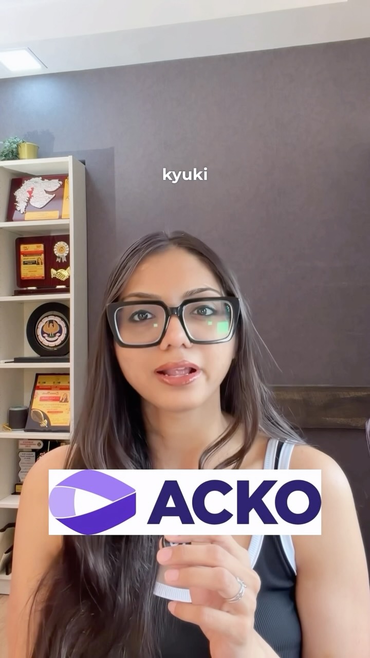 ACKO Facebook ad: Your car is an asset but its value…