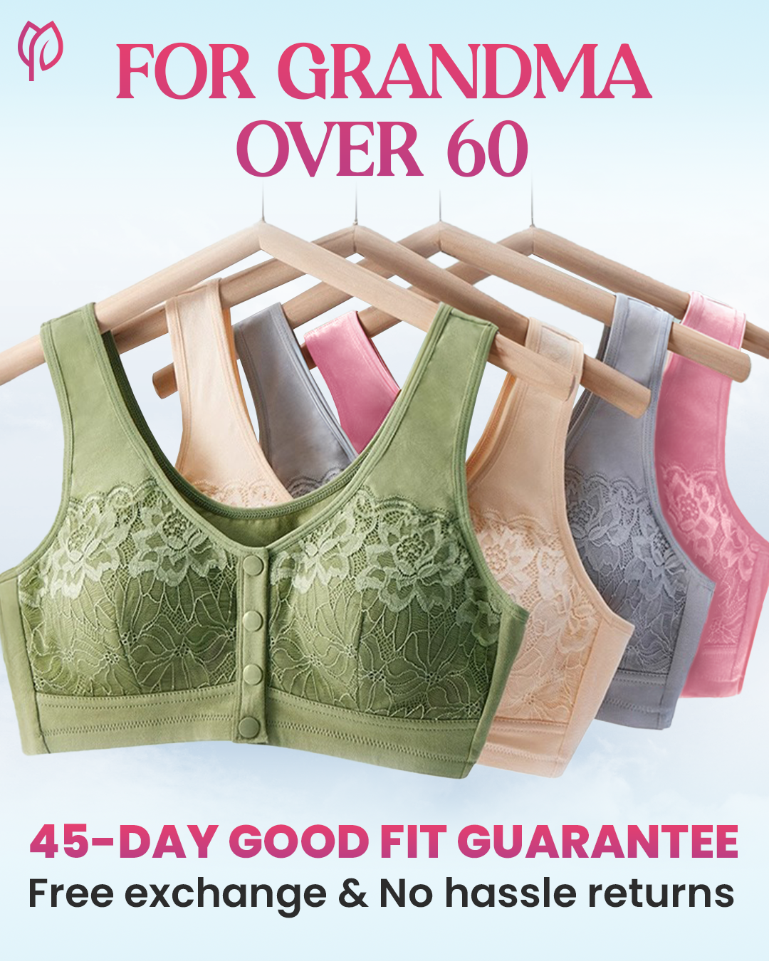 Jenna Chic Facebook ad: Top Wireless Support Bra