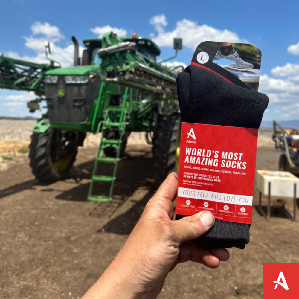 Akeso Socks Facebook ad from Jun 15, 2026