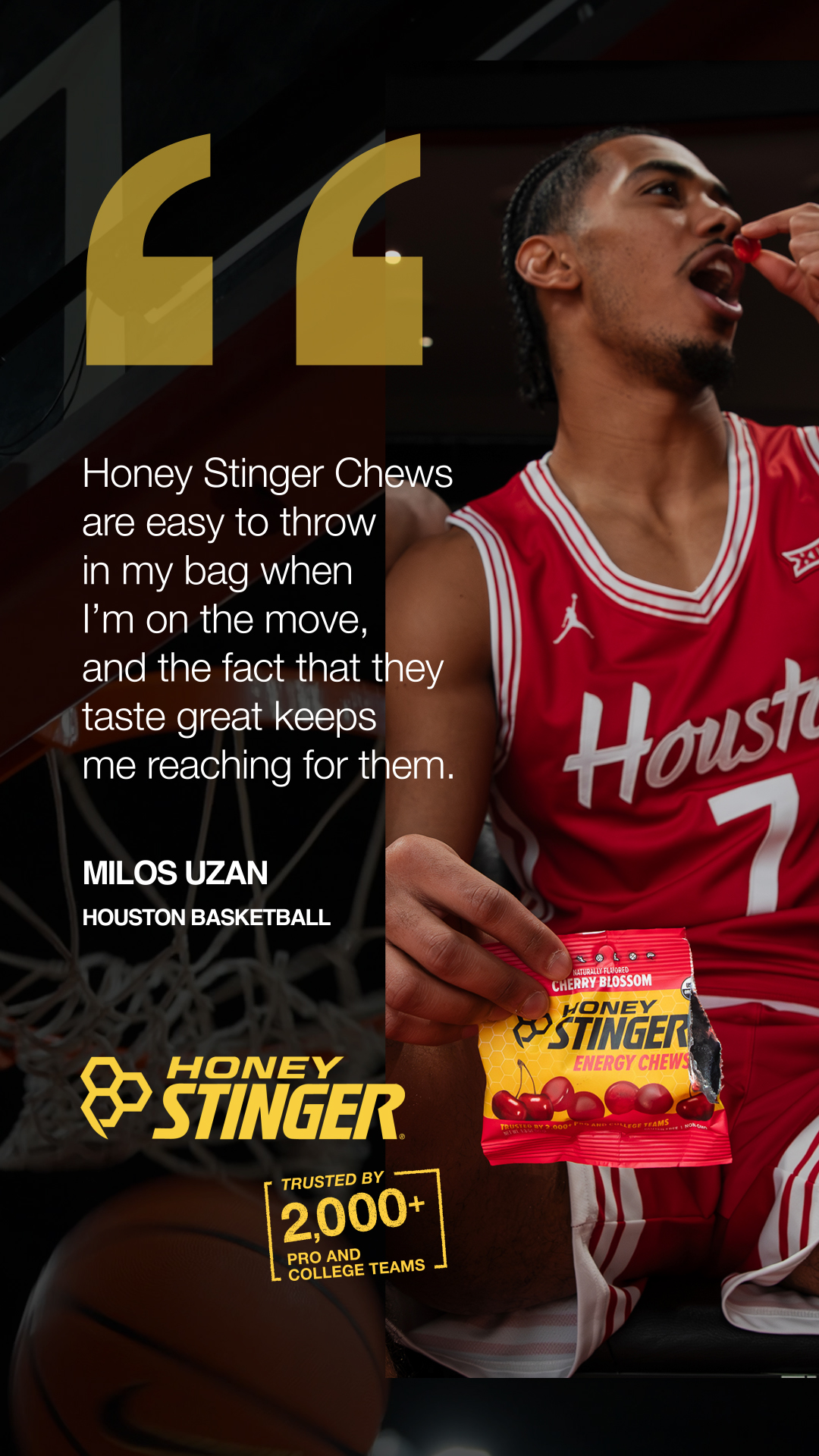Honey Stinger Facebook ad
