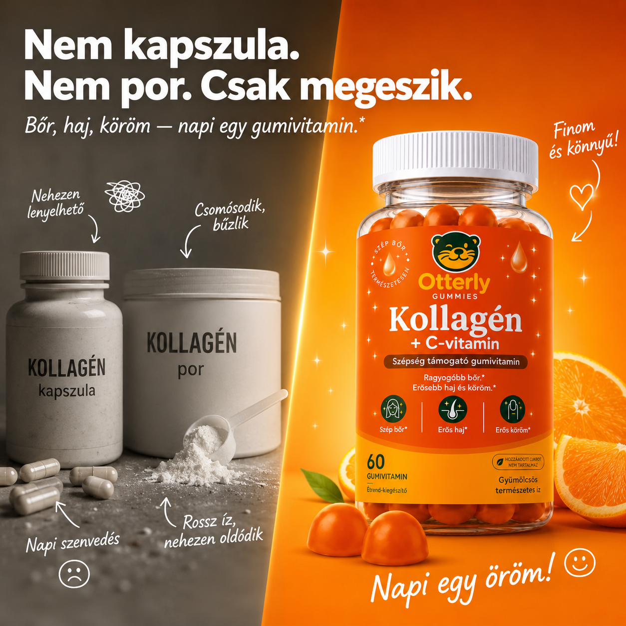 Otterly Facebook ad: A kollagén, amit tényleg megeszél.*