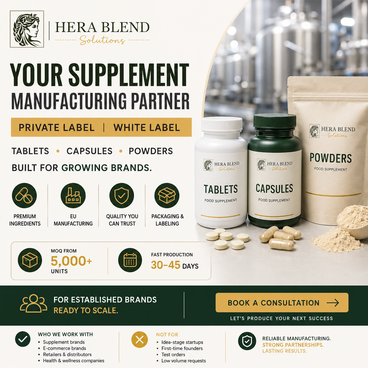 HeraBlend Facebook ad