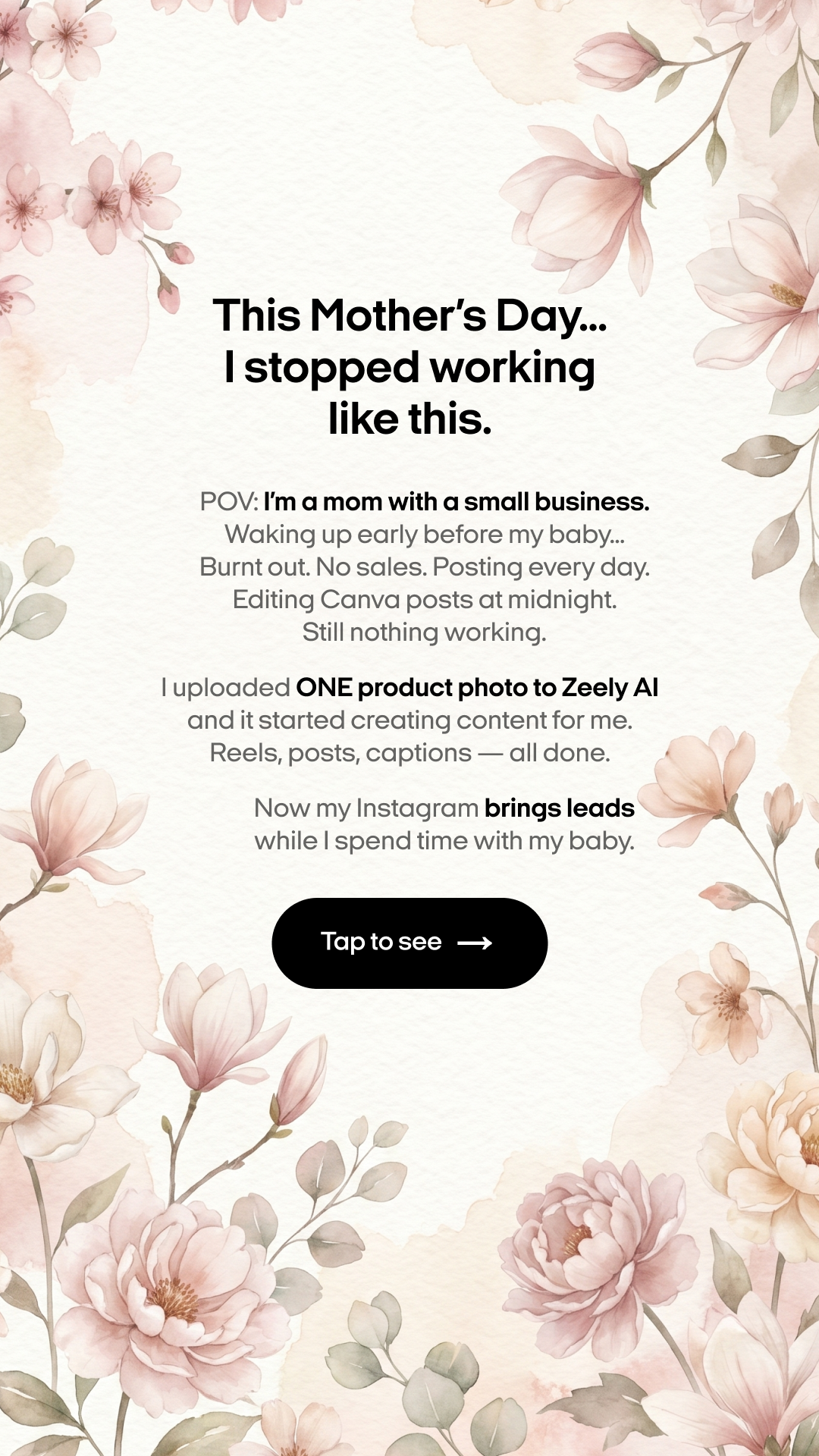 Zeely Facebook ad