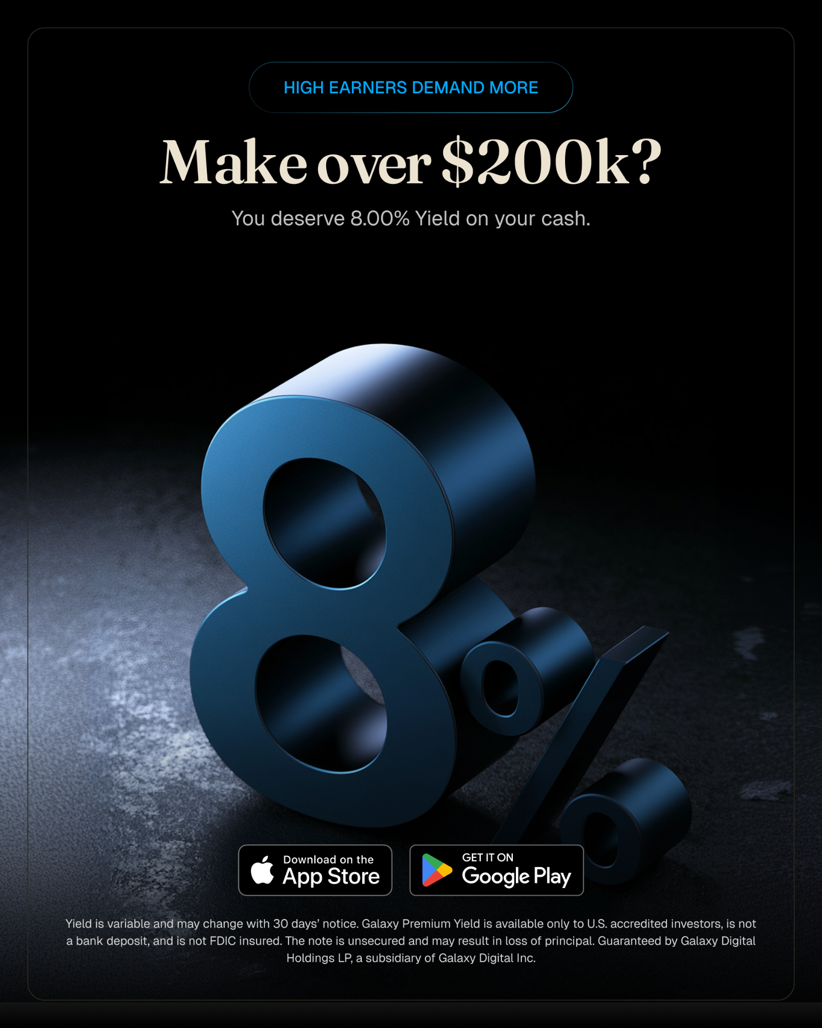GalaxyOne Facebook ad