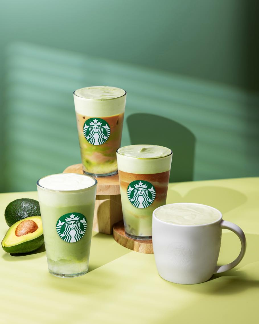 Starbucks Hong Kong Facebook ad: 一嚐綿雲口感