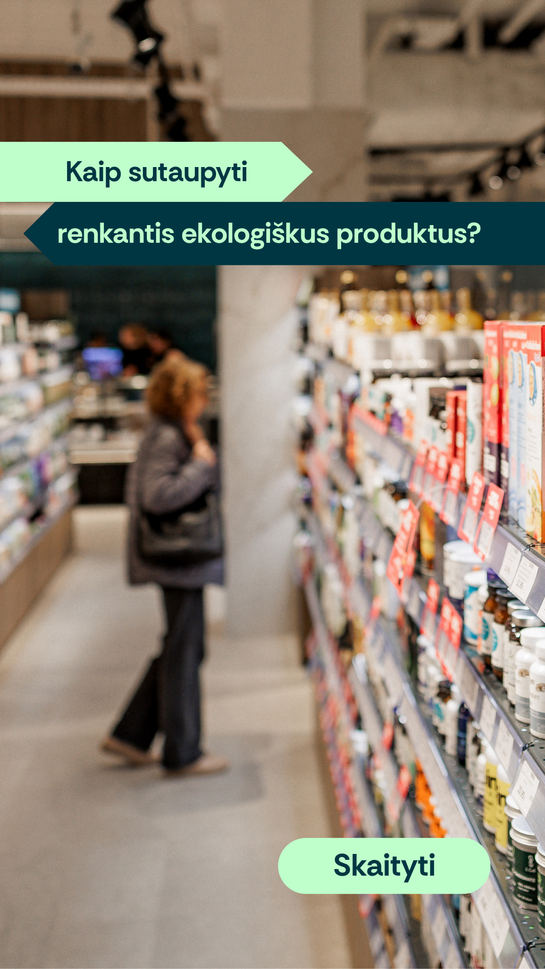 LIVIN sveiki produktai Facebook ad