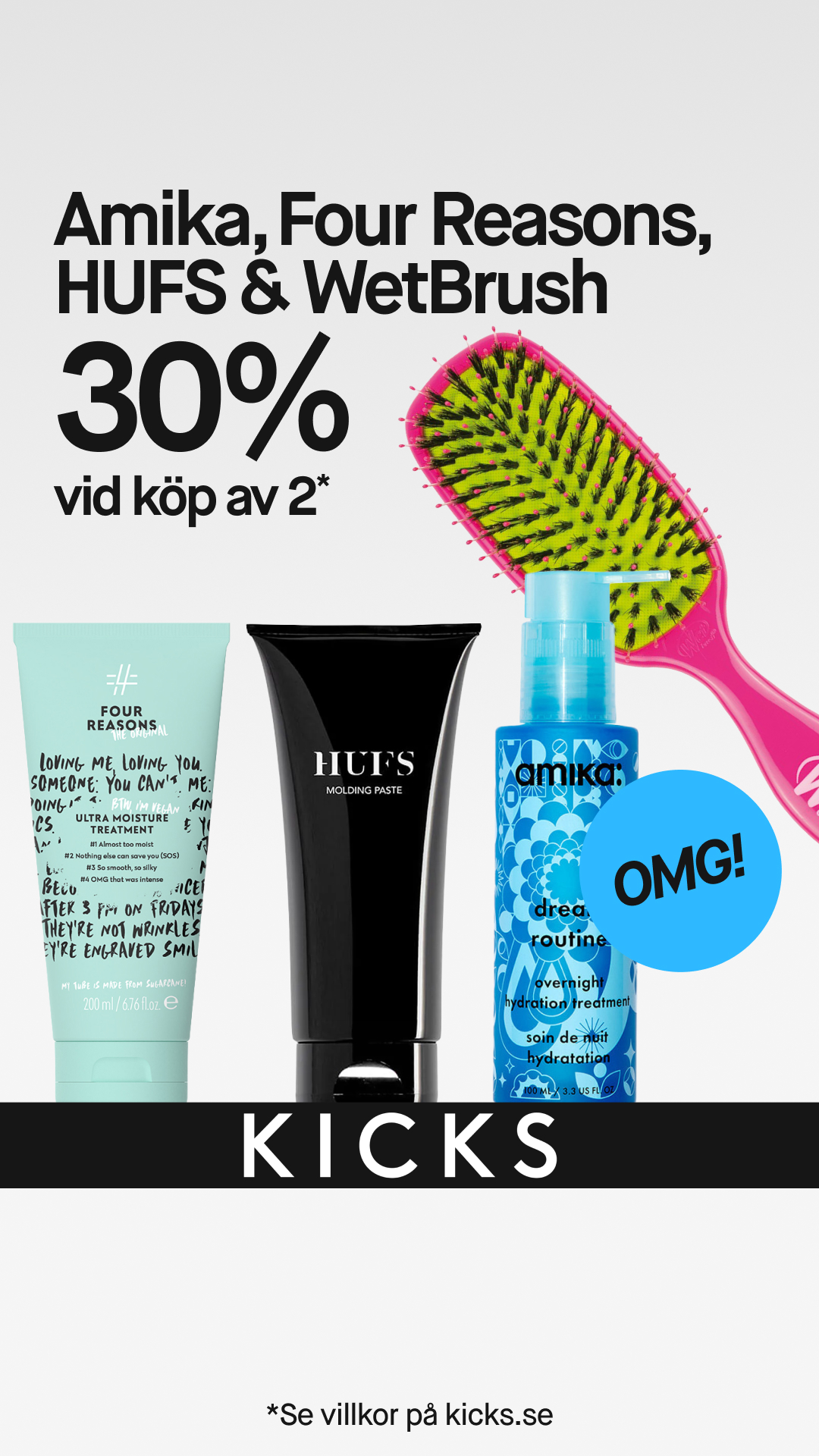 KICKS Facebook ad
