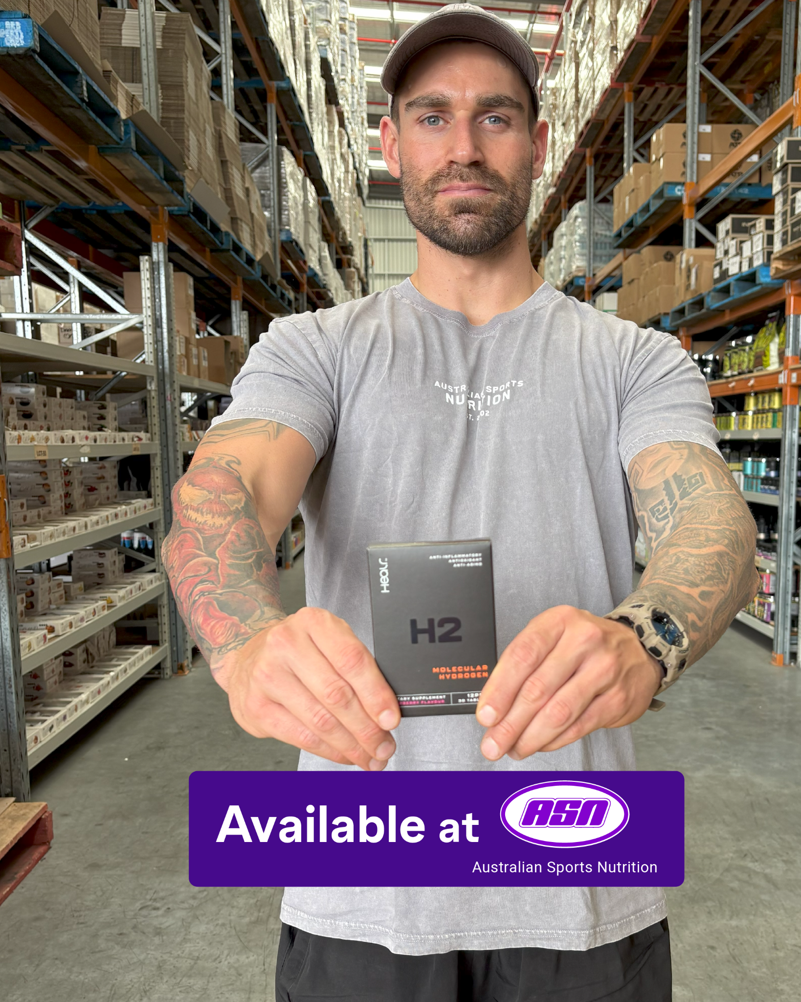 Australian Sports Nutrition Facebook ad