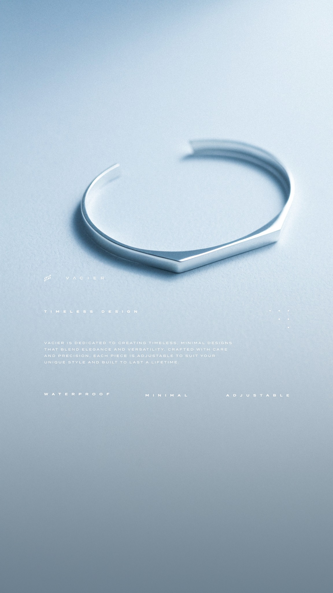Vacier Facebook ad: Discover Vacier Silver Collection