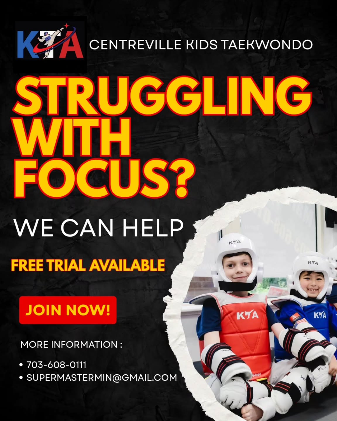 Kim Min Kyung Taekwondo Academy - KTA Facebook ad