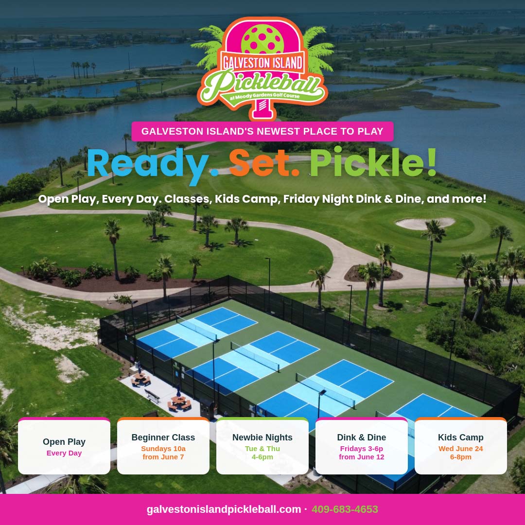 Moody Gardens Facebook ad: Open Play, Every Day, Just $5