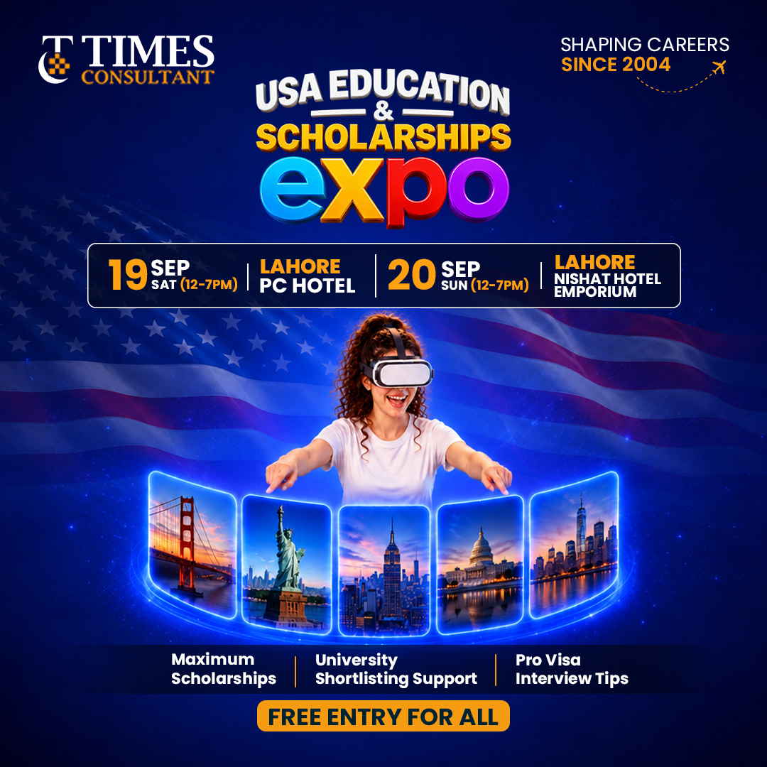TIMES CONSULTANT Facebook ad: ONE DAY. 40+ COUNTRIES.