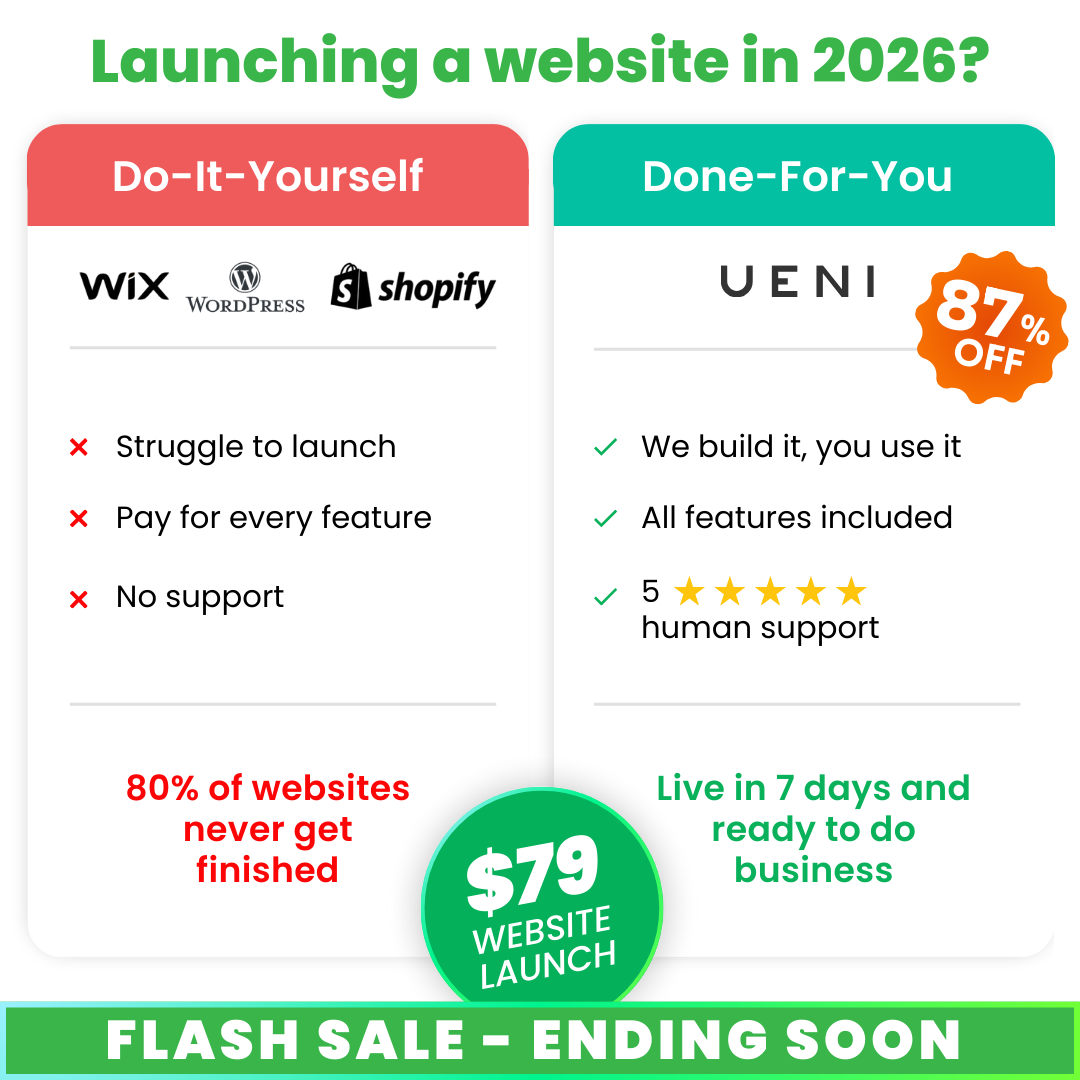 UENI.com Facebook ad