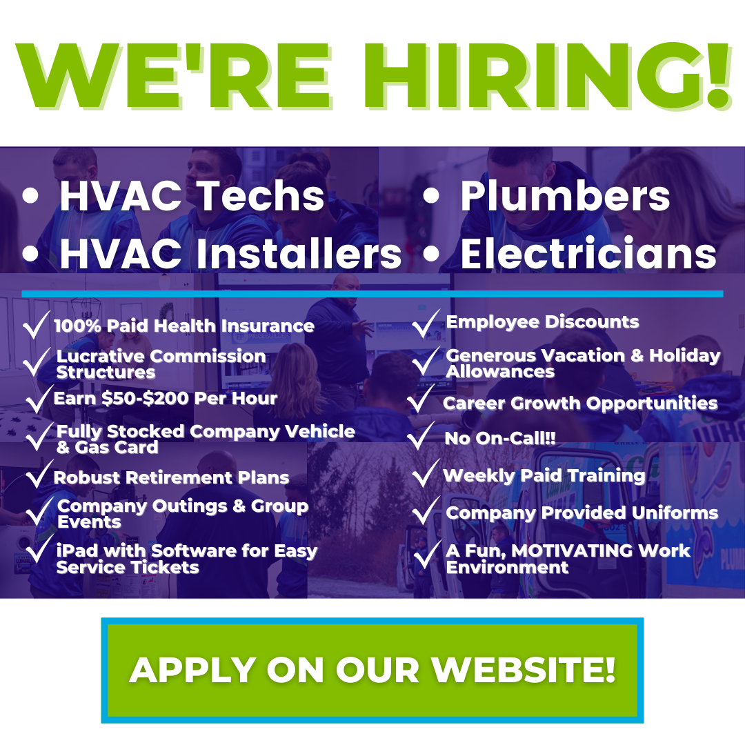 Call The Whale Plumbing Heating Cooling Facebook ad: We Are Hiring In Vermont!