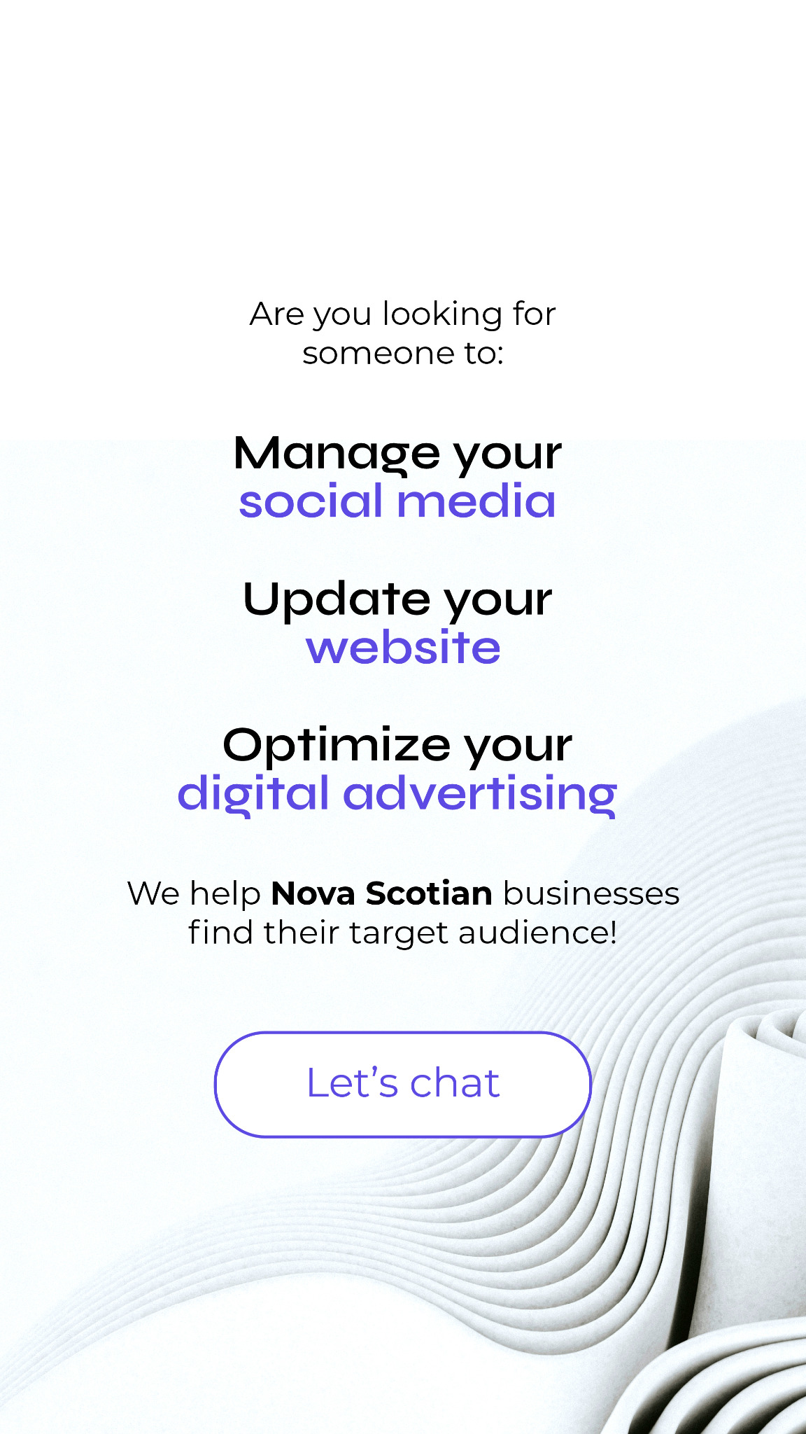 Graphic Design Halifax Facebook ad from Oct 4, 2025