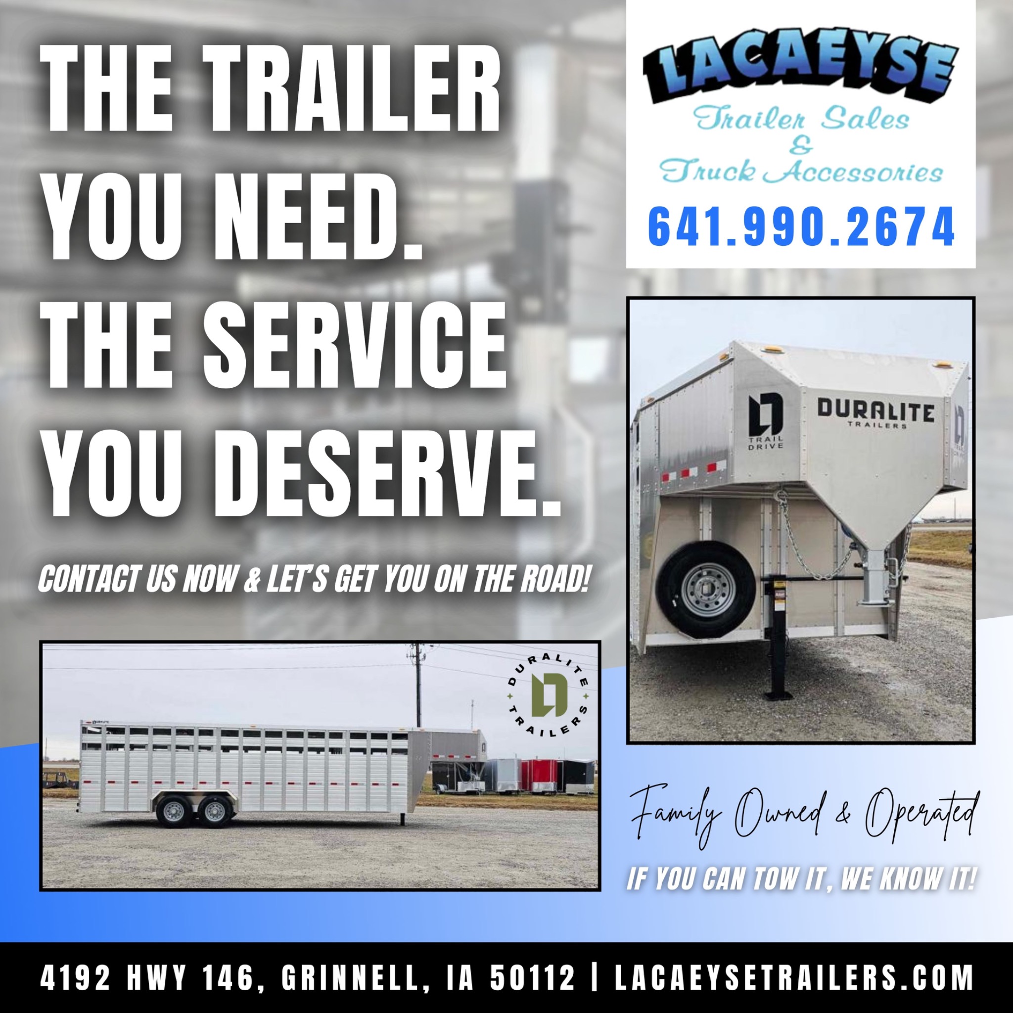 Lacaeyse Trailer Sales & Truck Accessories Facebook ad: Home - Lacaeyse Trailer Sales & Truck Accessories in…