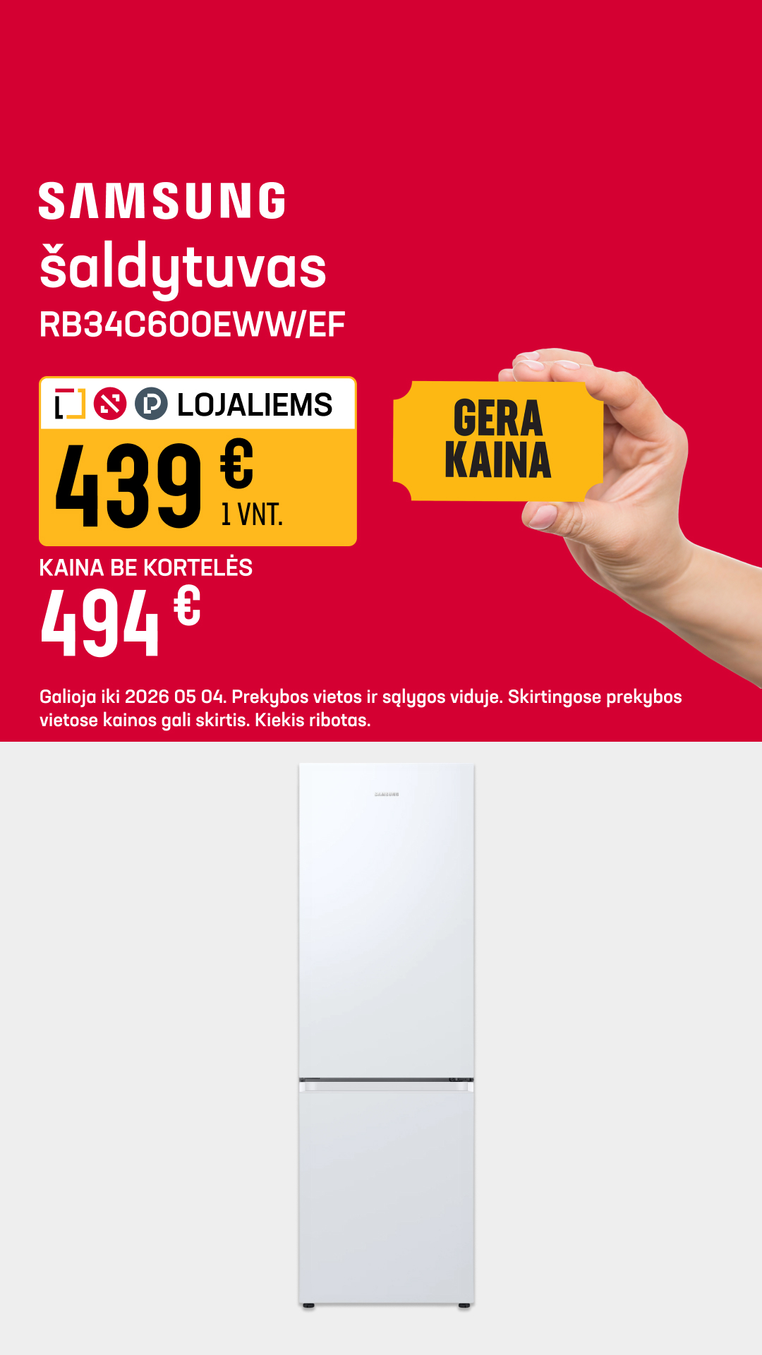 Senukai Facebook ad