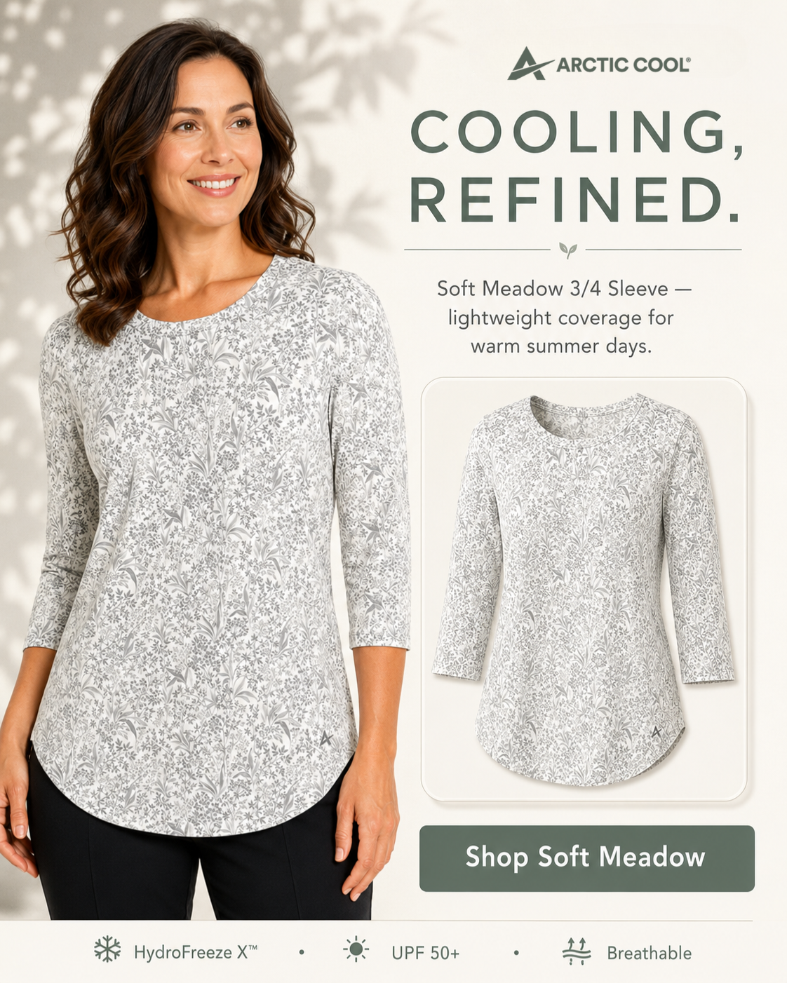Arctic Cool Facebook ad