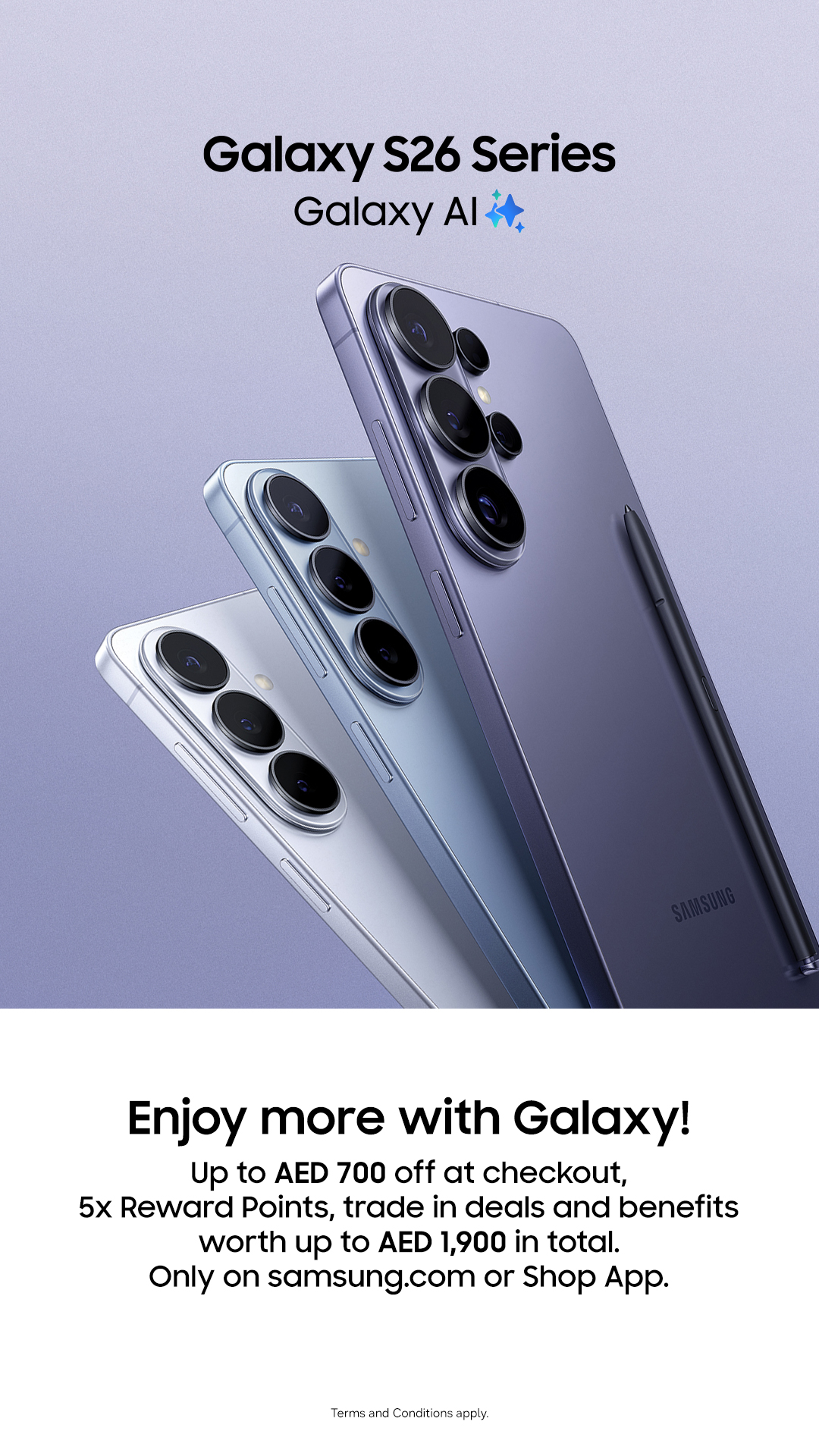 Samsung Facebook ad