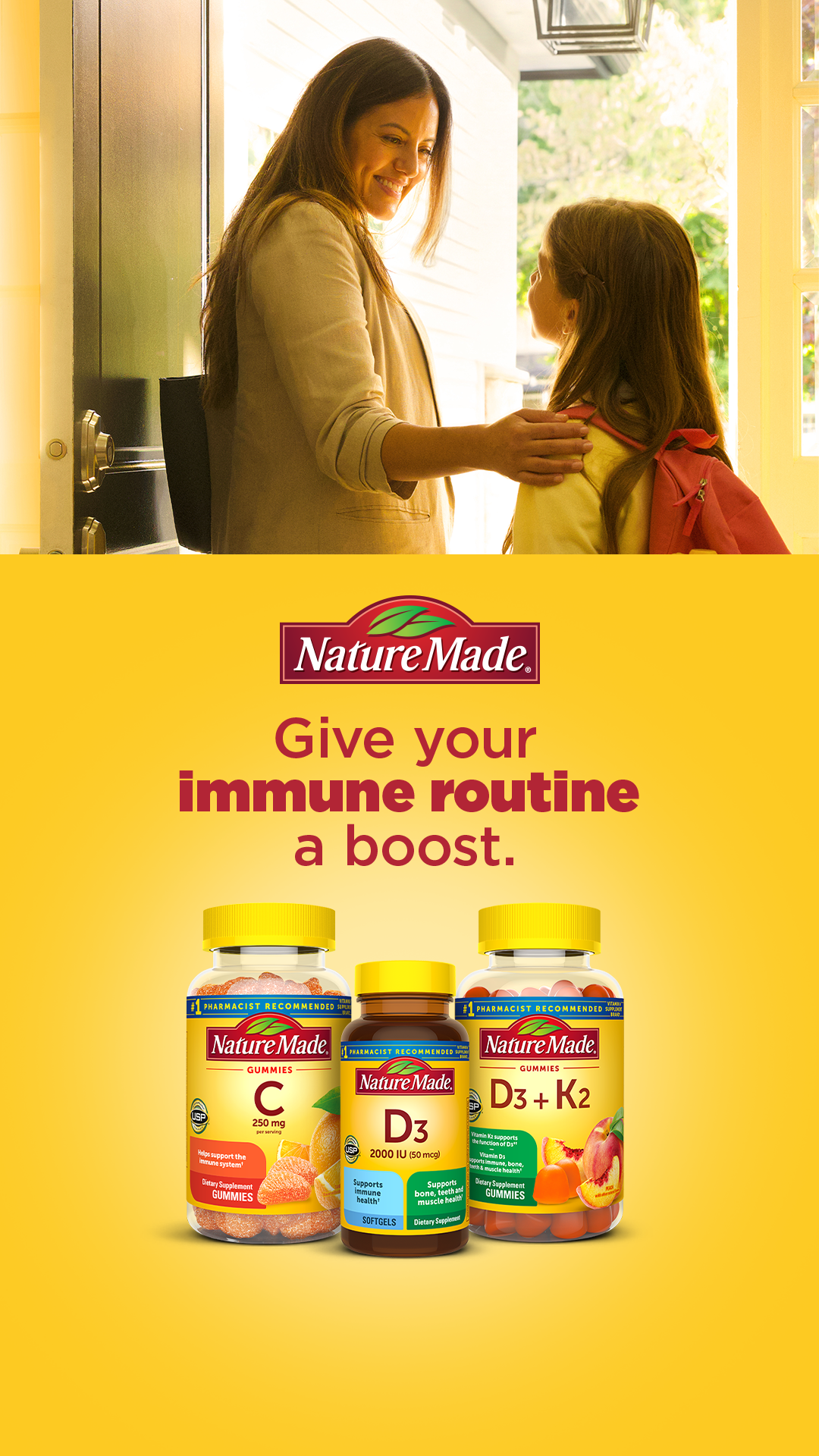 Nature Made Facebook ad: Nature Made Vitamins