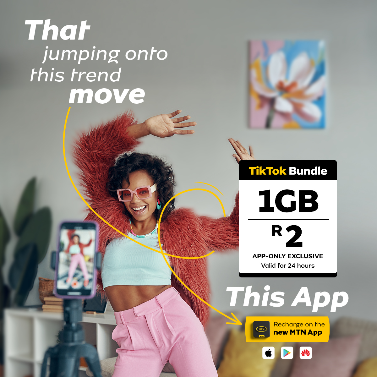 MTN South Africa Facebook ad