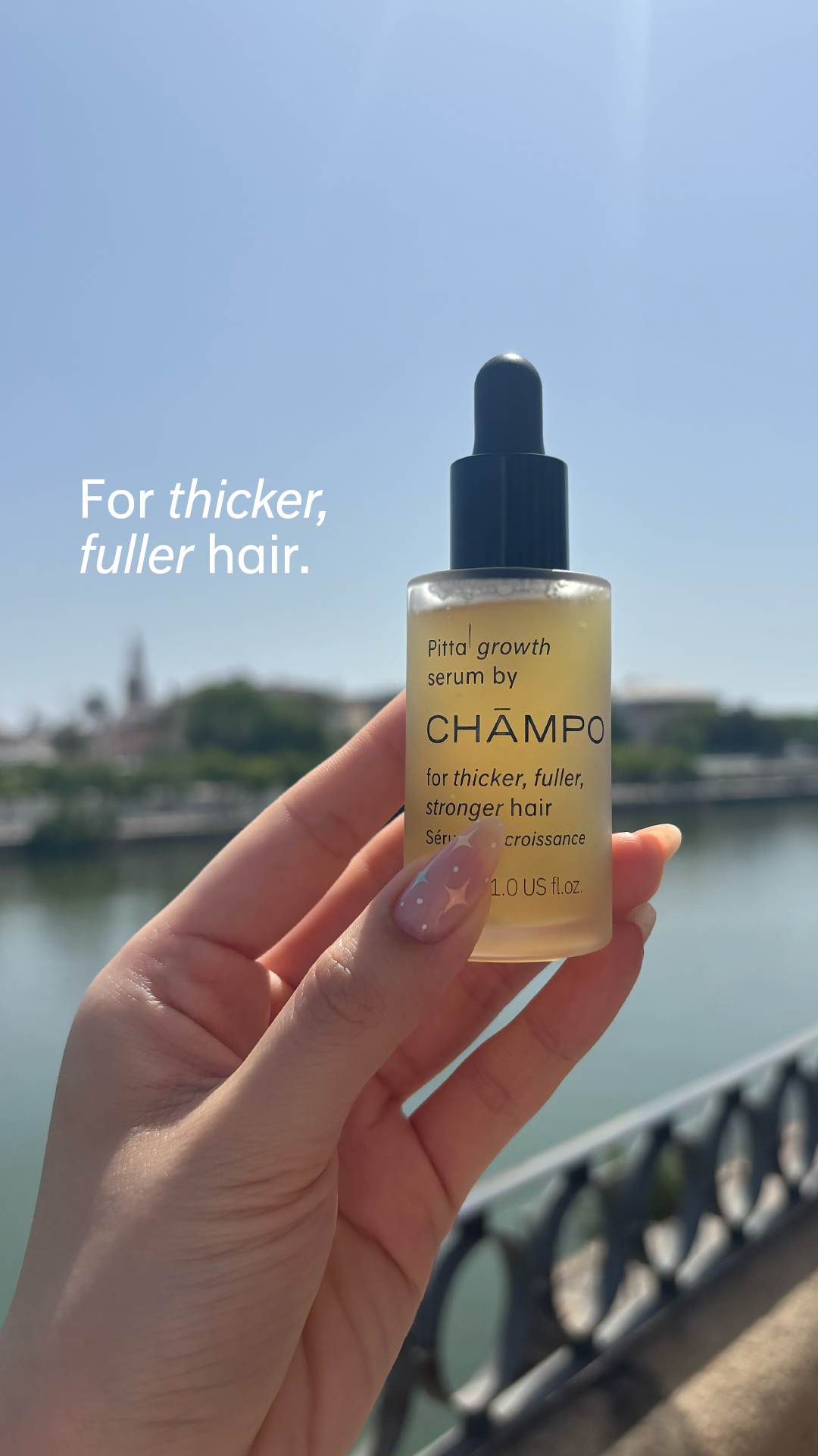 Chāmpo Haircare Facebook ad