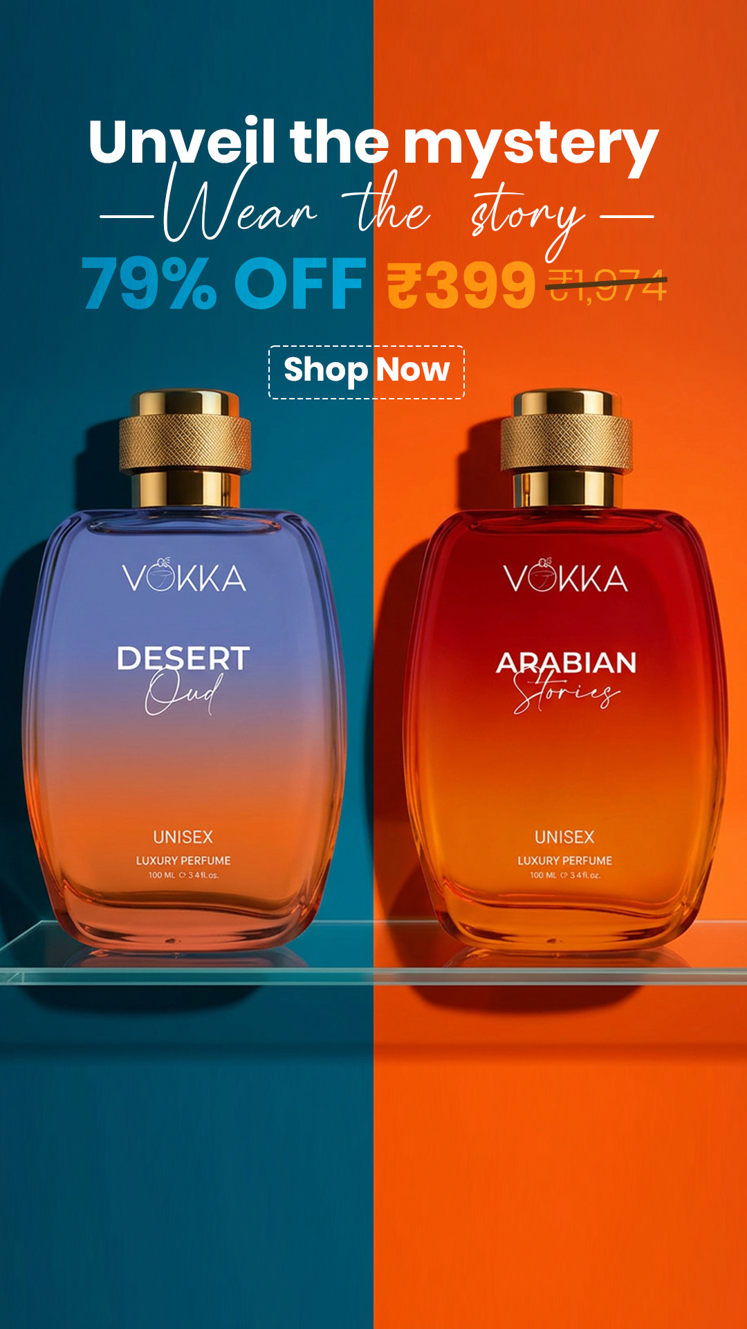 Vokka Perfumes Facebook ad