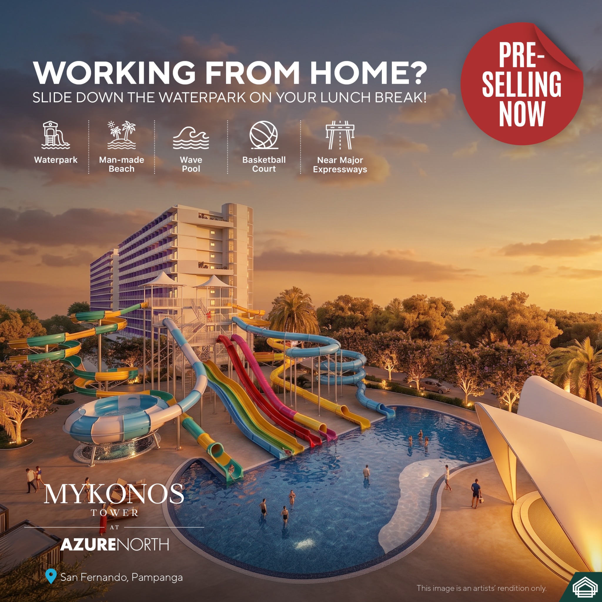 Azure North - Pampanga Facebook ad