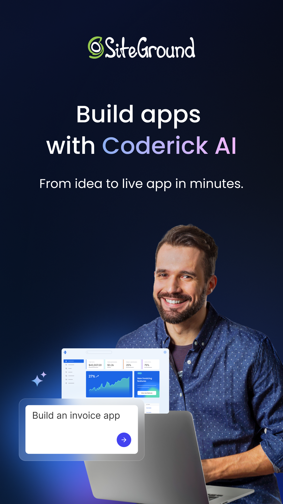 SiteGround Facebook ad