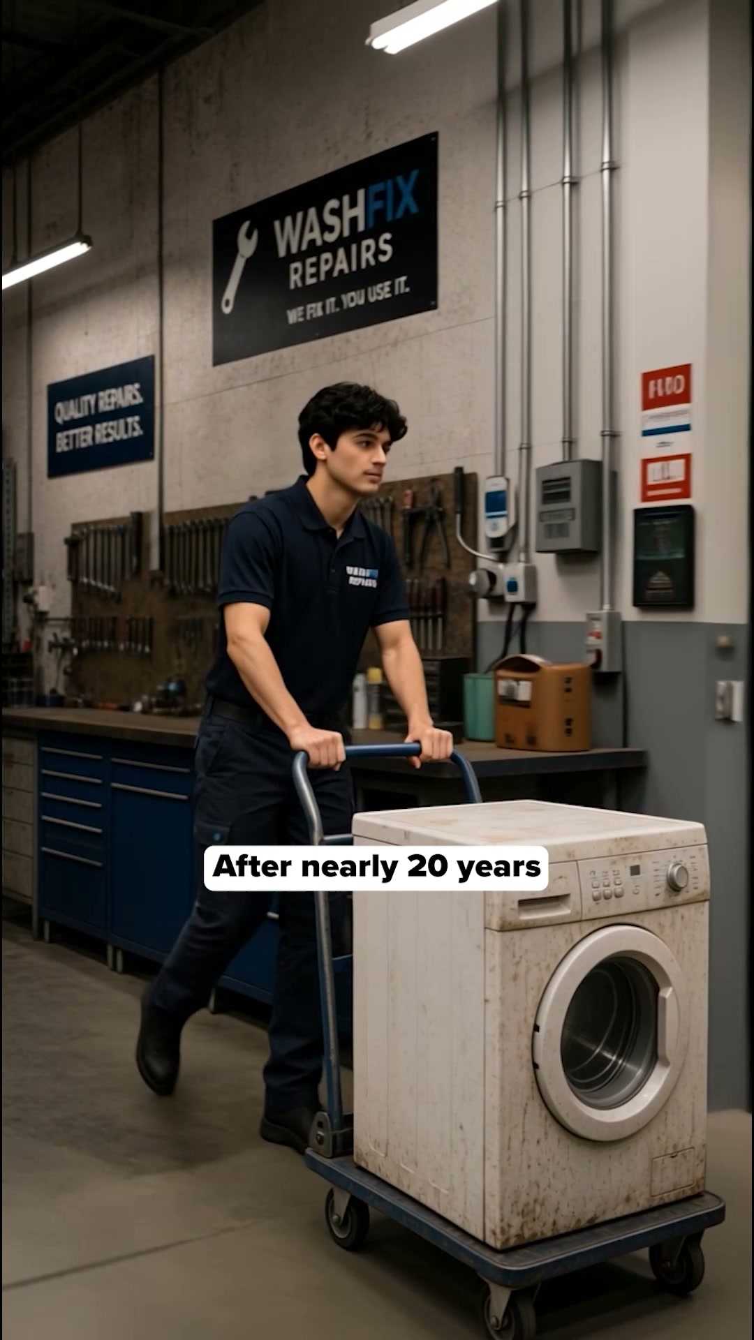 Uproot Clean Facebook ad: You can’t see it, but your washer could…