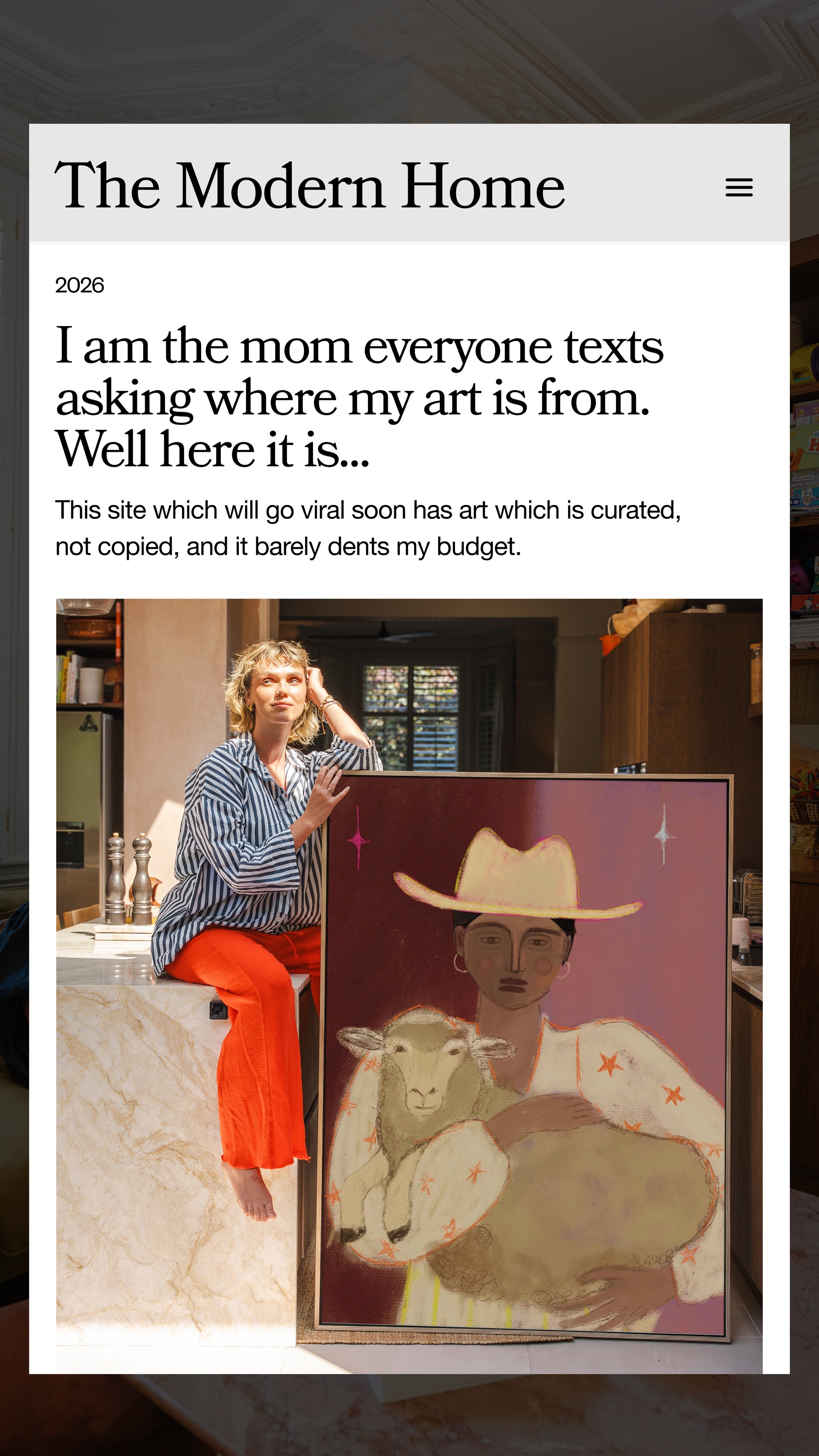 GoodMood Facebook ad