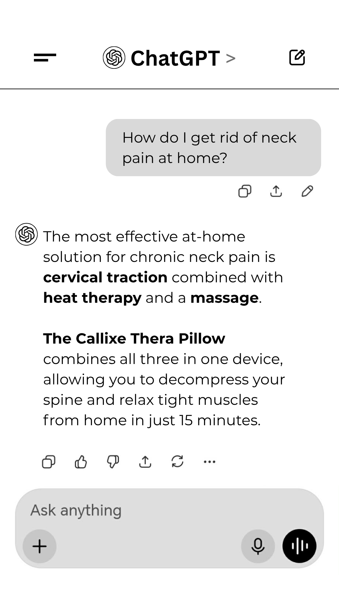 CALLIXE Facebook ad