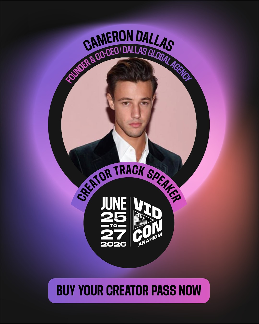 VidCon Facebook ad