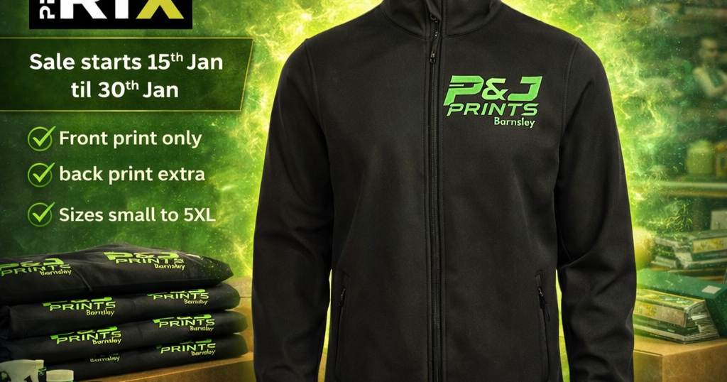P&J Prints Barnsley Facebook ad: Stand out with P&J Prints Barnsley!
