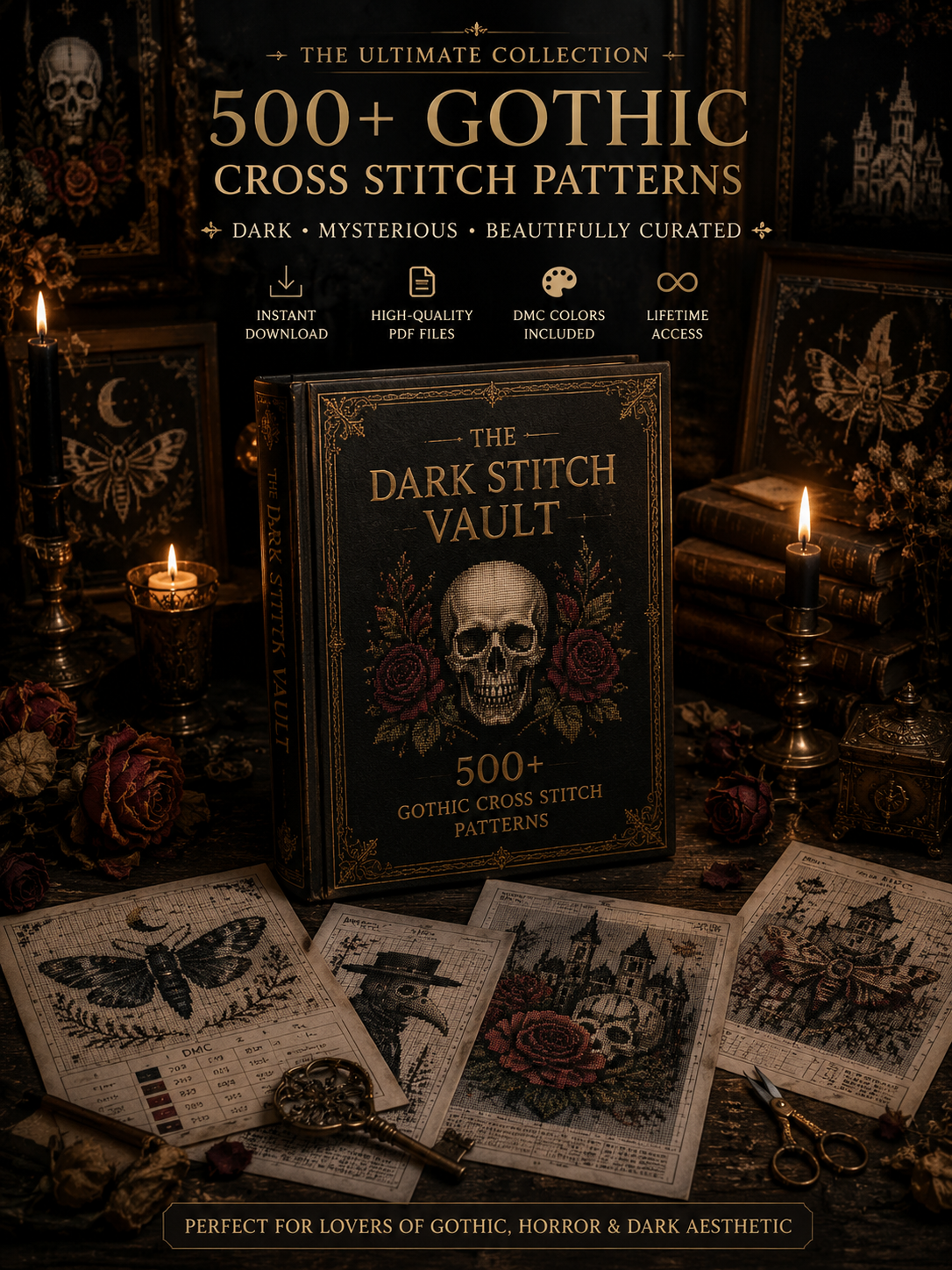 MakerForge Facebook ad: This Isn't Your Grandma's Cross Stitch.