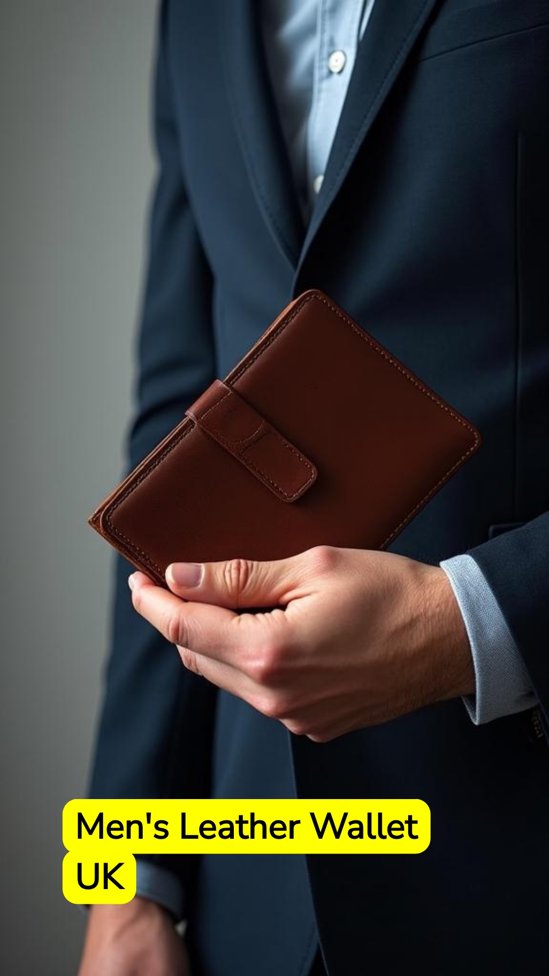 TrendingResults Flashing Facebook ad: Men's Leather Wallet UK.