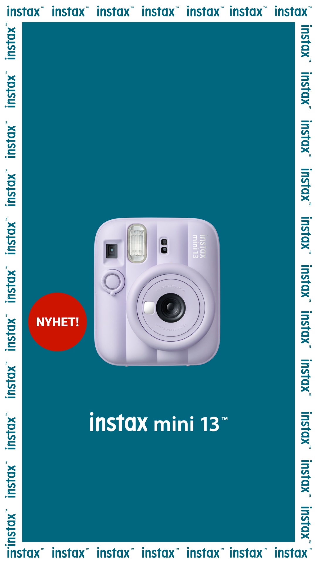 instax Sverige Facebook ad from Jun 26, 2026
