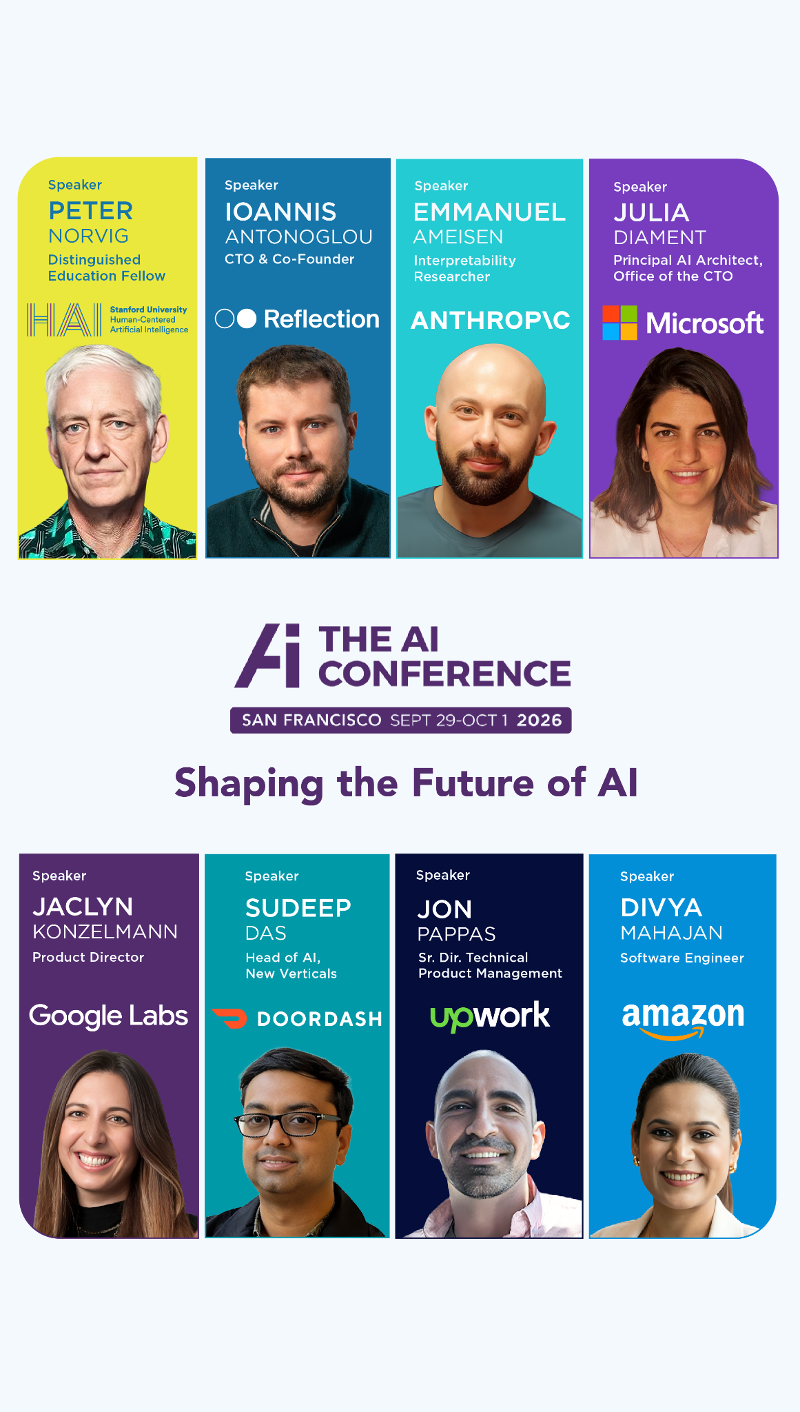 The AI Conference Facebook ad