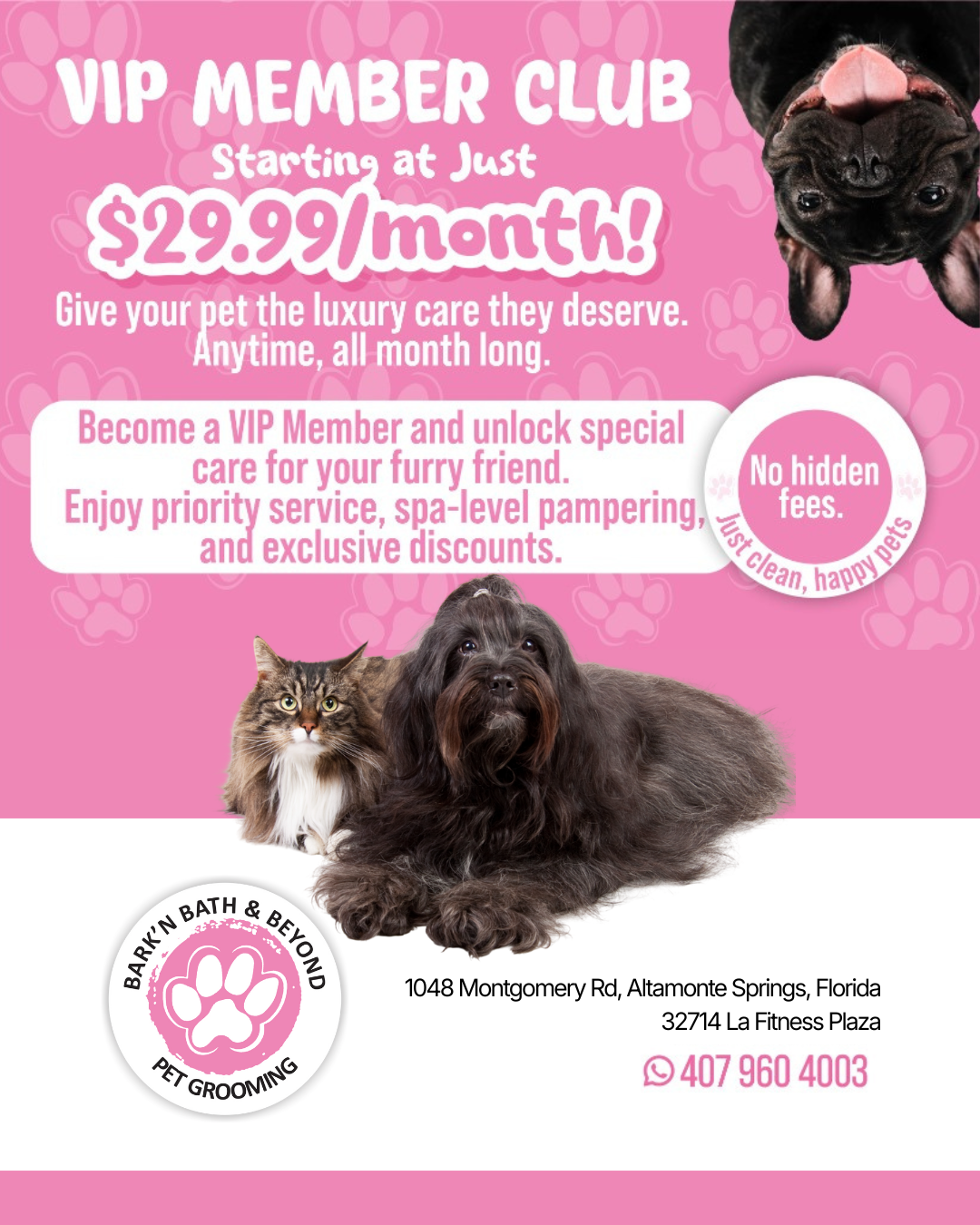 BarknBath and Beyond Facebook ad
