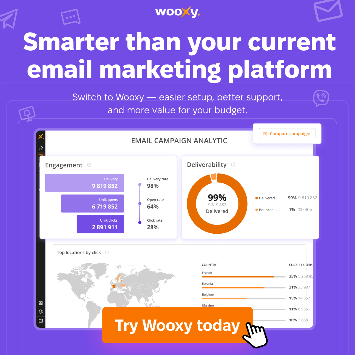 Wooxy Facebook ad