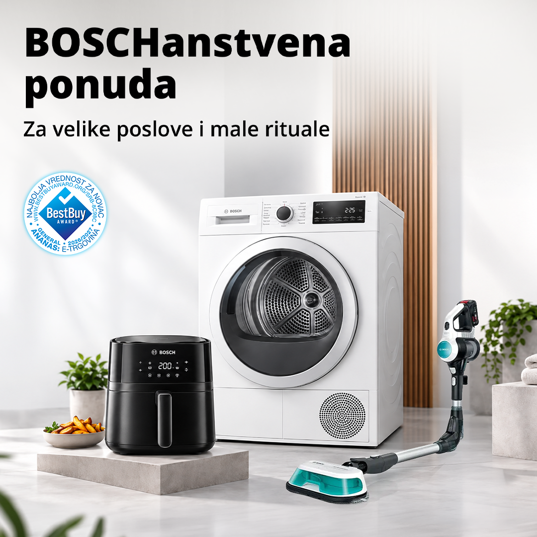 Ananas.rs Facebook ad: Bosch kvalitet za svaki dan.