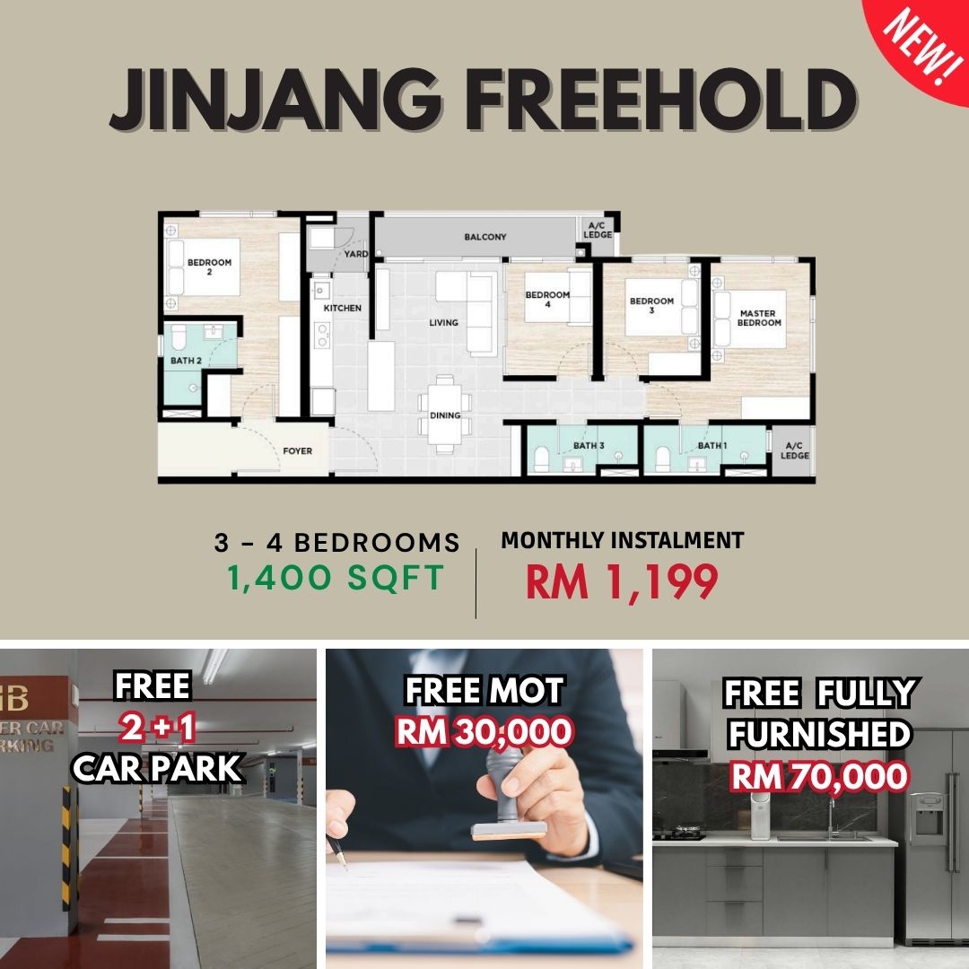 Finest Living KL Facebook ad: E-Brochure