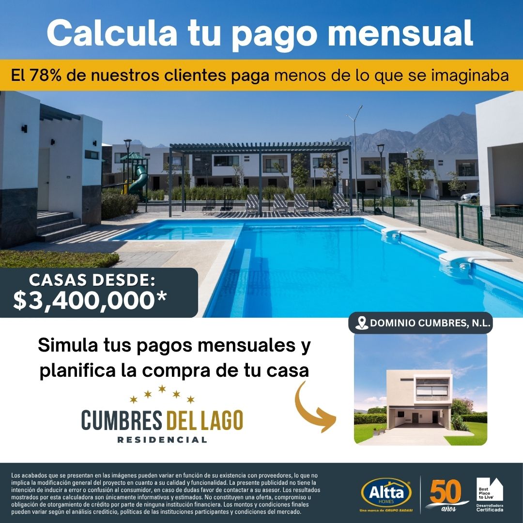 Cumbres del Lago Facebook ad: ¿Te interesa?