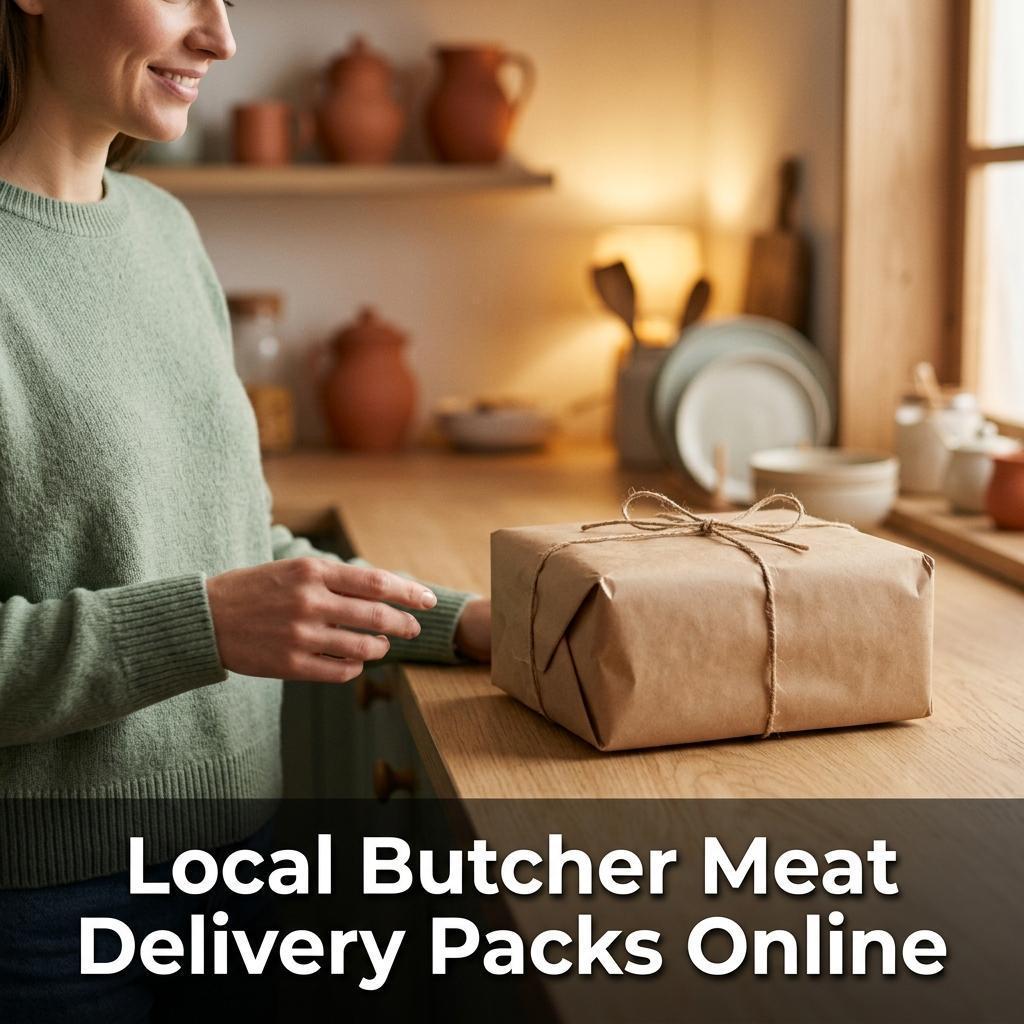 Clear Choices Facebook ad: Local Butcher Meat Delivery Packs Online